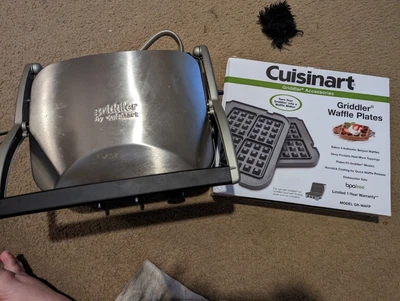 $35 • Buy Cuisinart  Indoor Grill Griddler Panini Press