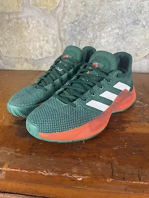 Used Men’s Adidas Pro Bounce Tennis Shoe Size 7 Miami Hurricanes  • $39.99