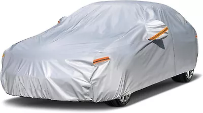 Kayme 6 Layers Car Cover Waterproof All Weather For Sedan A2 3XL (186-193 Inch) • $65