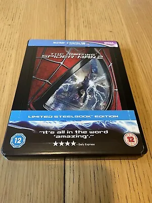 The Amazing Spider-man 2 - Limited Edition Steelbook Blu-ray • £12