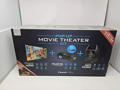 ILive THE2021BDL Pop Up Movie Screen Material Kit - Black • $150
