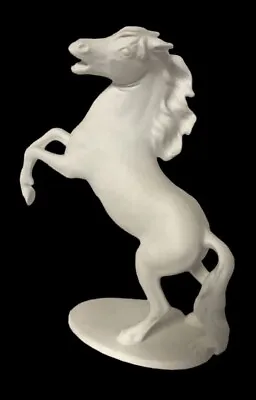 Ak Kaiser Germany White Porcelain Stallion Horse Figurine # 425 No Chips • $129.99