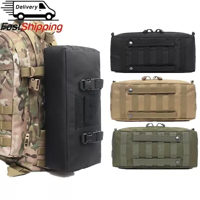 Tactical Molle Multi-Purpose Large Capacity Waist Pack Hunting Pouch Hiking Bag • $15.99