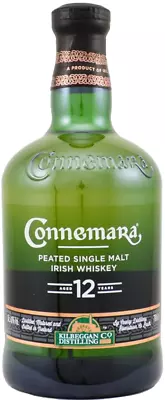 Connemara 12 Year Old Single Malt Irish Whiskey 700ml Bottle • $138.90