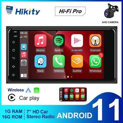 $147.19 • Buy 7'' Android 11 Car Stereo Radio Carplay Head Unit For Toyota Corolla Camry HILUX