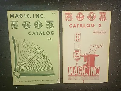 Magic Inc Book Catalog No. 1-2 • $11.04