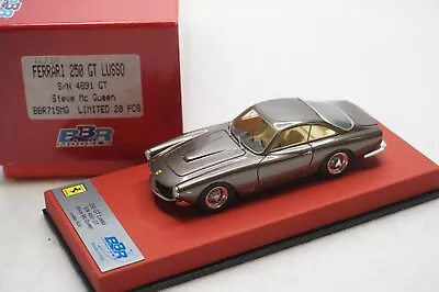 1/43 Bbr Ferrari 250 Gt Lusso Steve Mcqueen On Red Leather Le20 N Mr • $429