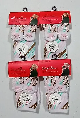 Marilyn Monroe Matching Pet & Owner Crew Cut Socks Womens O/S Small Dog Plaid X4 • $9.99