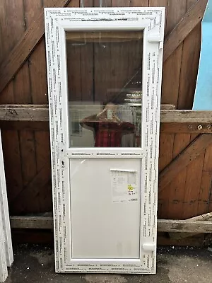 New - UPVC Exterior Back Door (PVC External Door) (840x2055mm) • £265