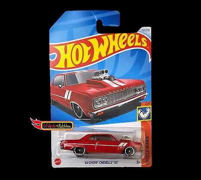 Hot Wheels '64 CHEVY CHEVELLE SS MUSCLE MANIA H CASE 2024 • £4.99