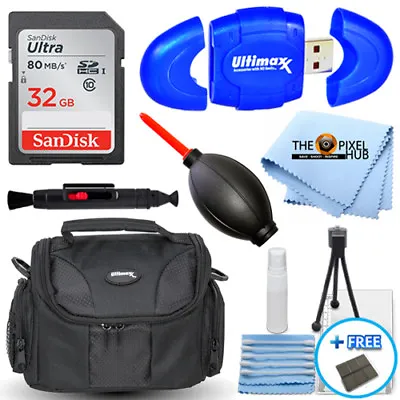 Canon T5 T5i T6 T6i T6s T7 T7i SL2 200D 70D 77D 80D Essential Accessory Bundle • $33.95