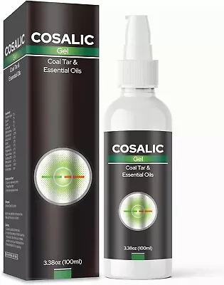 Cosalic Coal Tar & Oils Gel For Dry Flaky Scaly Itchy Skin All Skin Types 100 ML • £19.99