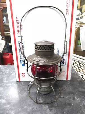 A&W Adlake #250 Delaware Lackawanna Western DL & W RR Red Globe Railroad Lantern • $26