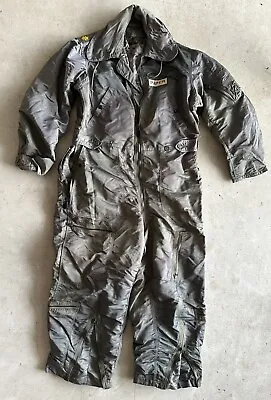 1958 USAF Men’s Flying Coverall Large/reg Flight Suit C-25786 • $69