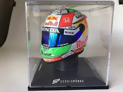 Sergio Perez 1/4 Scale Helmet Mexican GP Red Bull Racing 2021 Formula 1 F1 • $90