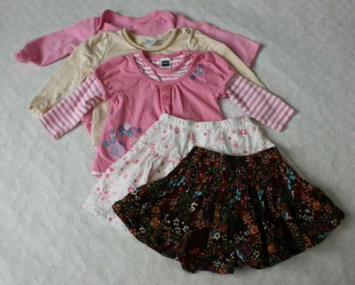 £3 • Buy Girls Age 3-6 Months Bundle, T-shirts, Bodysuits & Skirts, Next George, 5 Items