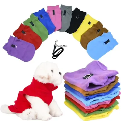 $10.99 • Buy Chihuahua Fleece Puppy Sweater Clothes For Small Pet Dog Warm Clothing Apparel