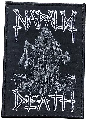 NAPALM DEATH - Reaper - Black Border - 116 X 81 Cm - Patch - 169168 • £6.20