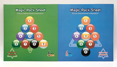 Magic Rack Ball Building Stencil For 9+10 Balls - 6-Piece • $7.39
