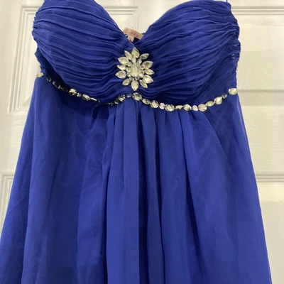 £1.49 • Buy New Blue Maxi Dress Size Large 
