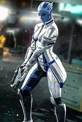 Mass Effect Liara T'Soni Metal Poster 7x11 12x18 C1 03 • $60