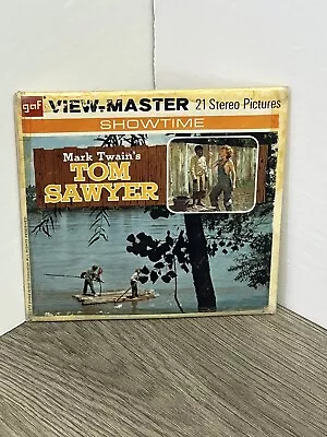 View-Master Mark Twain's Tom Sawyer 3 Reel Packet With Booklet Vintage 1973 B340 • $12.71