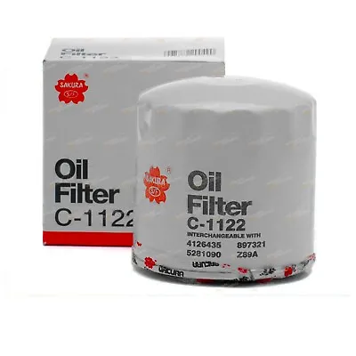 Sakura Oil Filter C1122 - Alternate To Ryco Z89A • $20.95