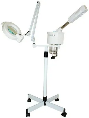 2 In 1 Facial Steamer + 5x Magnifying Lamp Ozone Salon Spa Equipment JY200 • $149.99