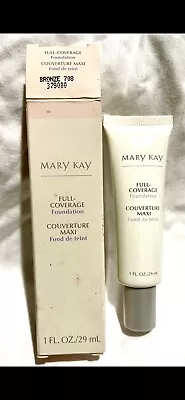 Mary Kay Full Coverage Foundation - BRONZE 708 - 379000 - Normal To Dry • $15.99