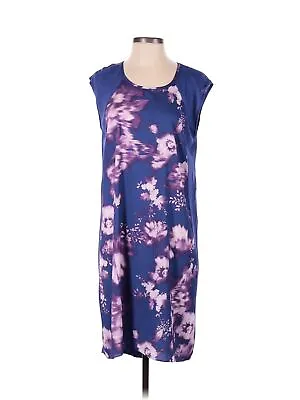 Simply Vera Vera Wang Women Blue Casual Dress M • $15.74