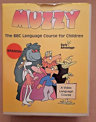 LEARNING SPANISH VHS Muzzy BBC Language Course For Children W CD-ROM Booklet • $12