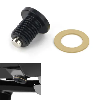 Magnetic Oil Drain Plug Fit For Kawasaki Vulcan 1500 96-08 / Vulcan 1600 03-08 • $8.93