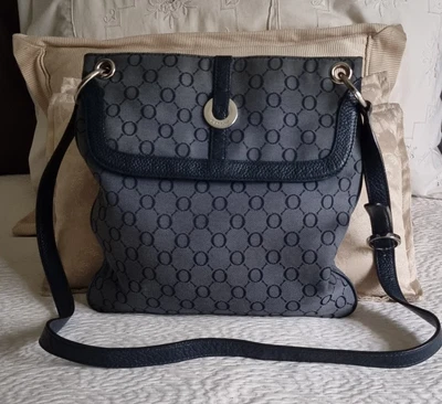 $80 • Buy Oroton Taupe Canvass Crossbody Bag Signature O
