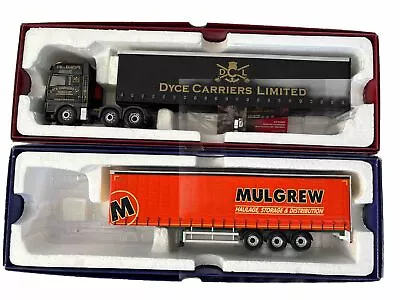 1 50 Scale Corgi Hauliers Of Renown Code 3 - Mulgrew Trailer & Dyce Carriers • £19