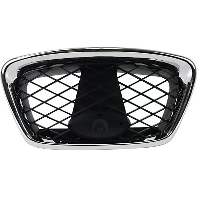 For 2006-2007 Subaru Impreza Grille Center Chrome Shell With Black Plastic • $79.90