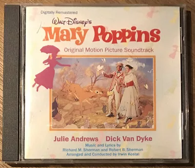 MARY POPPINS: Original Motion Picture Soundtrack; Andrews Van Dyke CD • $9.99