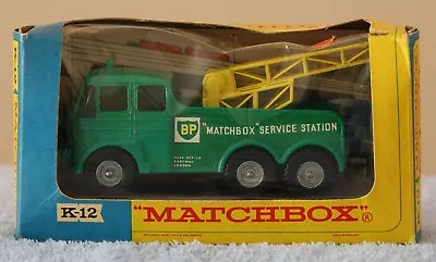 Matchbox K12 Foden Heavy Breakdown Tractor Truck (circa 1963) In Original Box • $27.80