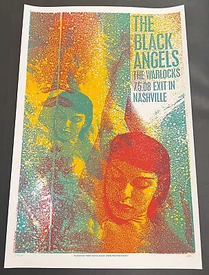 The Black Angels - Nashville - Poster - Print Mafia • $30