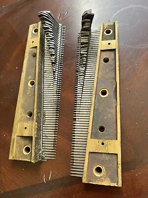 Regina Music Box Pair Of Combs For 20 3/4  Original Factory Lead Weights • $700