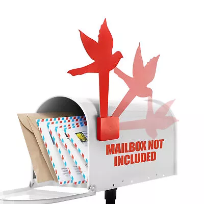 Universal Outgoing Mail Dove Bird Mailbox Flag Postal Carrier Raised Signal Flag • $10.95
