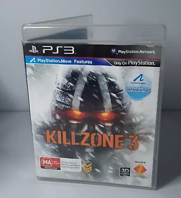 Killzone 3 PS3 Playstation 3 No Manual Disc In Great Condition • $11.95