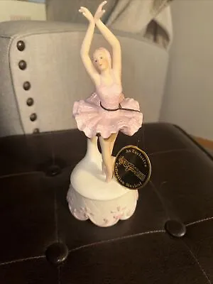 Lefton Ballerina Music Box Plays Emperor Waltz An Exclusive Collection Musical. • $35