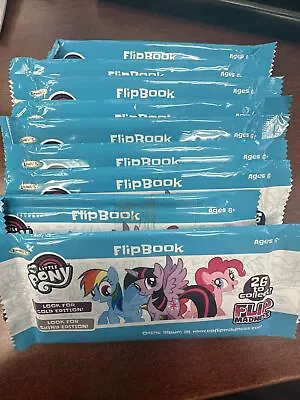 My Little Pony Flipbook Flip Madness Book Lot Of 5 Sealed Blind Pack Rare Gold?? • $19.99