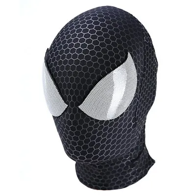 Black Venom 2 Spider-Man Mask Halloween Spiderman Cosplay Costume Toy Props Gift • $22.19