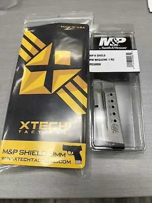 XTech Tactical / Smith & Wesson M&P Shield 9mm 9rd Extended Magazine Combo • $39.95