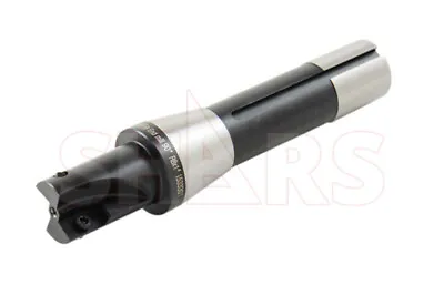 SHARS 1  90° INDEXABLE FACE END MILL R8 ARBOR 2FL APKT CERTIFICATE Save $109 P[ • $45.95