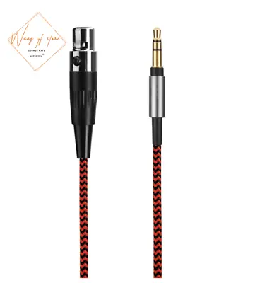 Nylon Audio Cable For AKG K550 K553 K240 K271 K141 K171 K702 K712 Q701 Headphone • $17.30