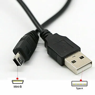NEW USB Data Charger Cable Lead SAT NAV Garmin TomTom 1 Meter • £2.99