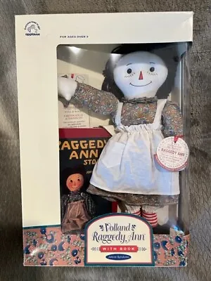 Raggedy Ann With Book Set 1918 Volland Reproduction Johnny Gruelle Applause • $40