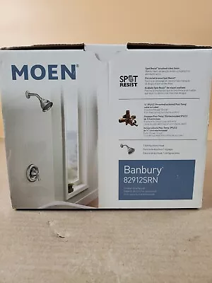 Moen Banbury Single-Handle Shower Faucet With Valve / Brushed Nickel • $79.99